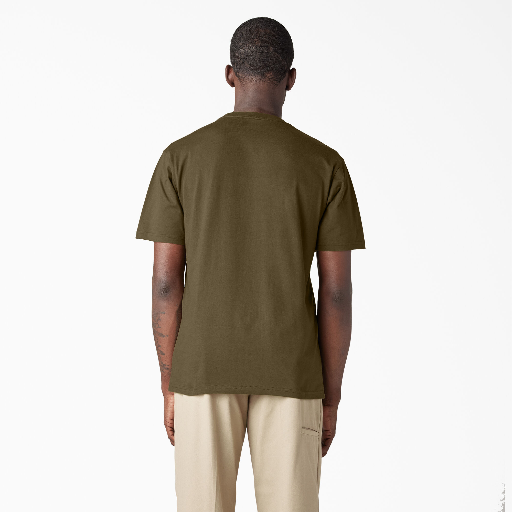 Dark olive shirt online