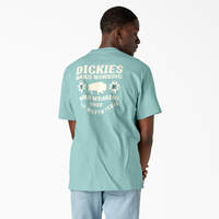 Hays Graphic T-Shirt - Pastel Turquoise (QP2)