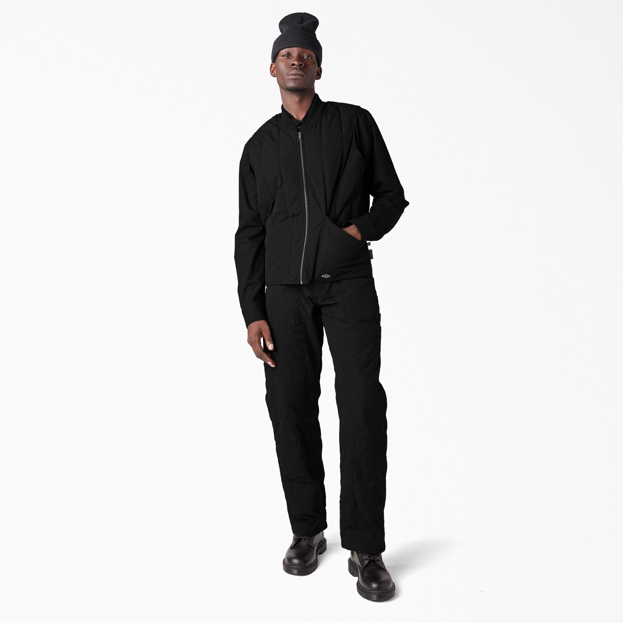 HUF DICKIES® INSULATED VEST Dickies FLEX Duck Canvas Insulated Vest, BLACK, 2X at Amazon