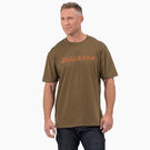 Short Sleeve Wordmark Graphic T-Shirt - Dark Olive &#40;DV9&#41;