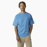 Bandon Short Sleeve T-Shirt - Azure Blue Pigment Wash (AWG)