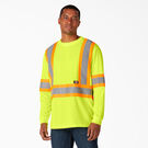 Hi Vis Safety Long Sleeve T-Shirt - ANSI Yellow &#40;AY&#41;