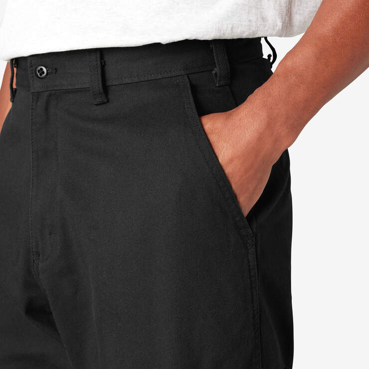 Dickies Pants: Men's Rinsed Khaki 23214 RKH Loose Fit Twill Cargo Pants