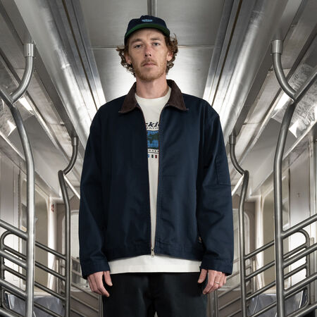 Jake Hayes Stonewashed Eisenhower Jacket - Stonewashed Ink Navy &#40;SIK&#41;