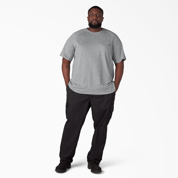 Cooling Short Sleeve Pocket T-Shirt - Heather Gray &#40;HG&#41;