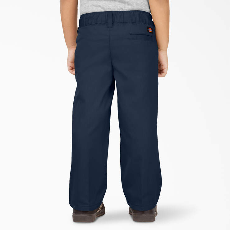 Toddler Classic Fit Straight Leg Pull-on Pants - Dark Navy (DN) image number 2