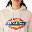 Women&#39;s Water Repellent Logo Hoodie - Antique White &#40;AW&#41;