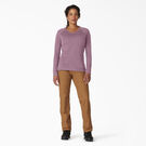 Women&#39;s Cooling Long Sleeve T-Shirt - Mauve Shadow Heather &#40;VSH&#41;