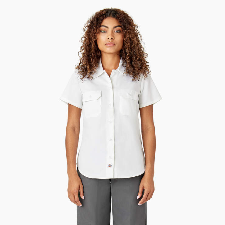 Women's 574 Original Work Shirt - White (WSH) image number 1