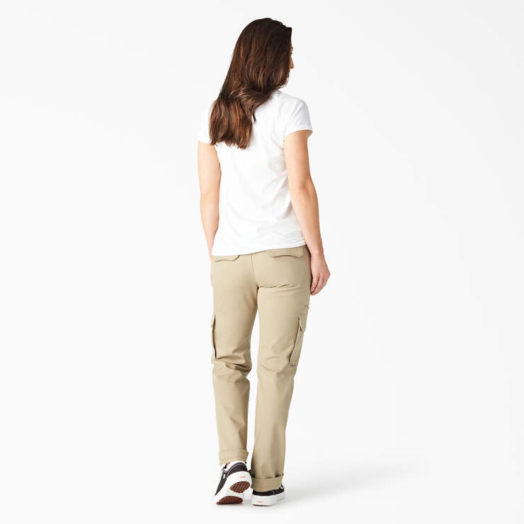 Women's Cooling Short Sleeve Pocket T-Shirt - White (WH) image number 4