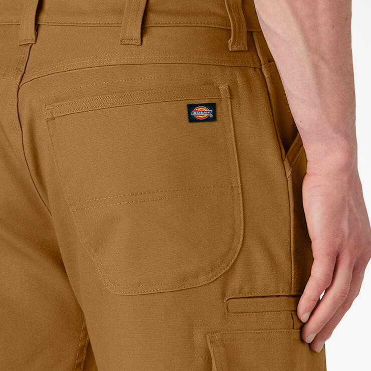 DuraTech Ranger Relaxed Fit Duck Shorts, 11" - Brown Duck (BD) image number 5