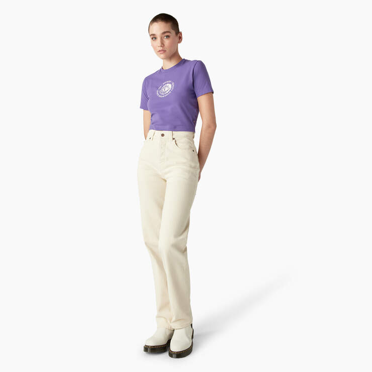 Women's Garden Plain Cropped T-Shirt - Imperial Palace (M2C) image number 4