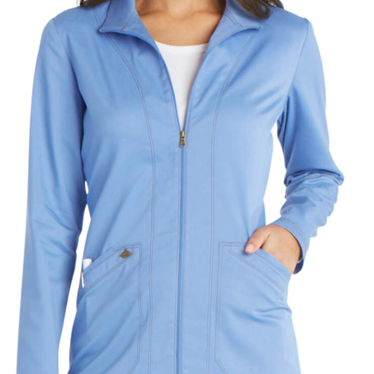 Women's Essence Scrub Jacket - Ceil Blue (CBL) image number 1