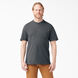 Short Sleeve Heavyweight Henley Shirt - Charcoal Gray &#40;CH&#41;