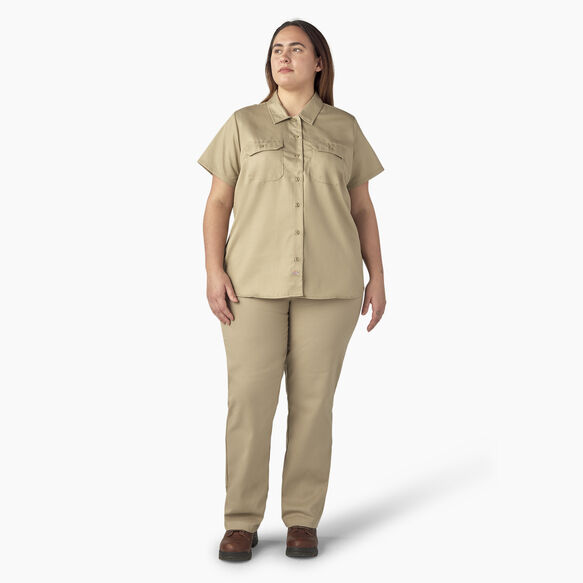Women&#39;s Plus Original 574 Work Shirt - Military Khaki &#40;KSH&#41;
