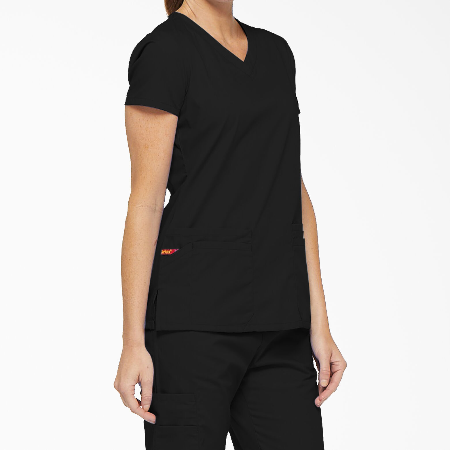 Women's EDS Signature Junior Fit V-Neck Scrub Top | Dickies