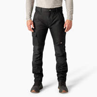 Temp-iQ® 365 Regular Fit Double Knee Tapered Duck Pants - Rinsed Black (RBKX)