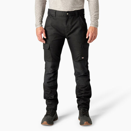 Temp-iQ&reg; 365 Double Knee Tapered Duck Pants - Rinsed Black &#40;RBKX&#41;