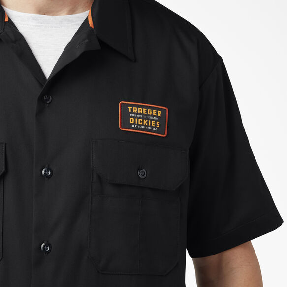 Traeger x Dickies Ultimate Grilling Shirt - Black &#40;BK&#41;