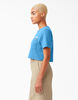 Women&#39;s Cropped Graphic T-Shirt - Bright Cobalt &#40;B2T&#41;