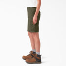 Women&#39;s Ripstop Cargo Shorts, 9&quot; - Military Green &#40;ML&#41;