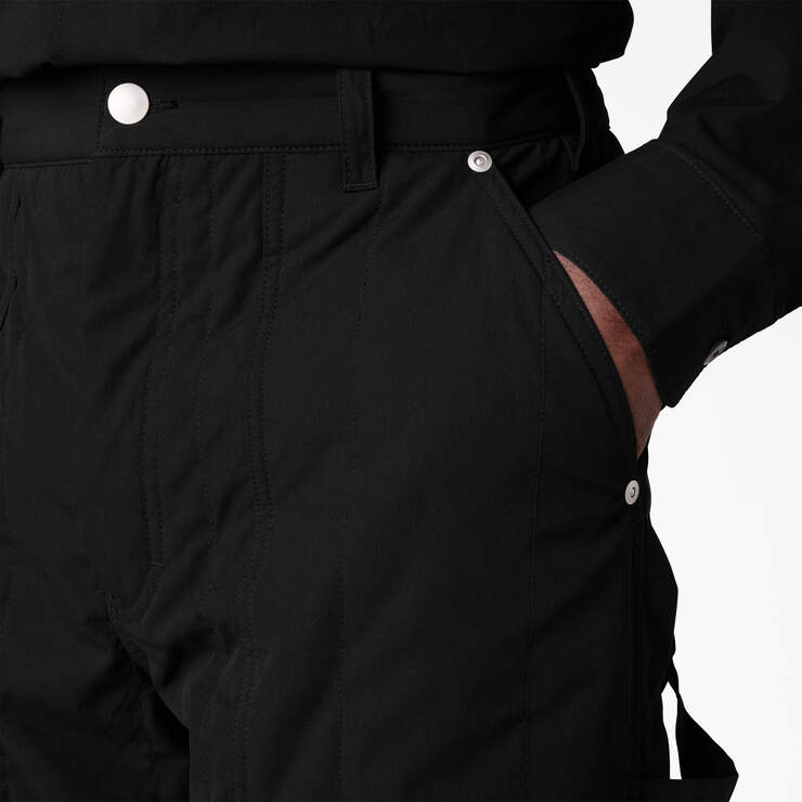 Dickies Premium Collection Quilted Utility Pants - Black (BKX) image number 8