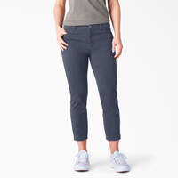 Women's Perfect Shape Skinny Fit Capri Pants - Rinsed Navy (RNV)