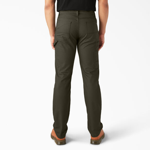 FLEX Regular Fit Duck Carpenter Pants - Stonewashed Moss Green &#40;SMS&#41;