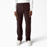 Double Knee Canvas Cargo Pants - Chocolate Brown (CB)