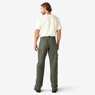 Relaxed Fit Heavyweight Duck Carpenter Pants - Rinsed Moss Green &#40;RMS&#41;