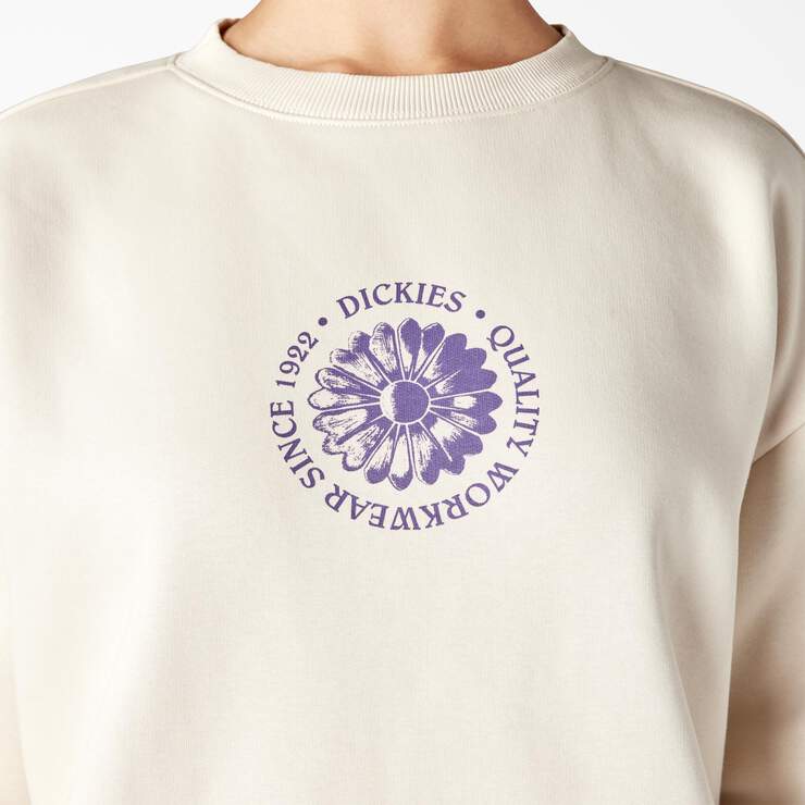 Women's Garden Plain Sweatshirt - Stone Whitecap Gray (SN9) image number 7