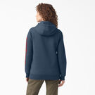 Women&#39;s Heavyweight Logo Sleeve Hoodie - Heather Navy &#40;NVH&#41;