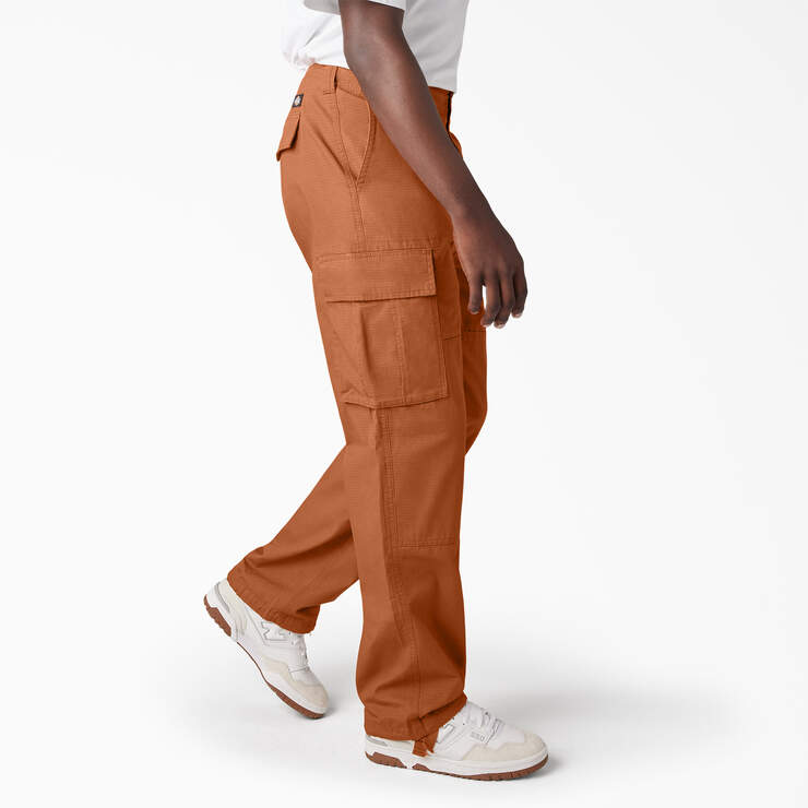 Eagle Bend Relaxed Fit Double Knee Cargo Pants - Bombay Brown (B2B) image number 4