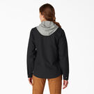 Women&rsquo;s Duck Hooded Shirt Jacket - Black &#40;BKX&#41;