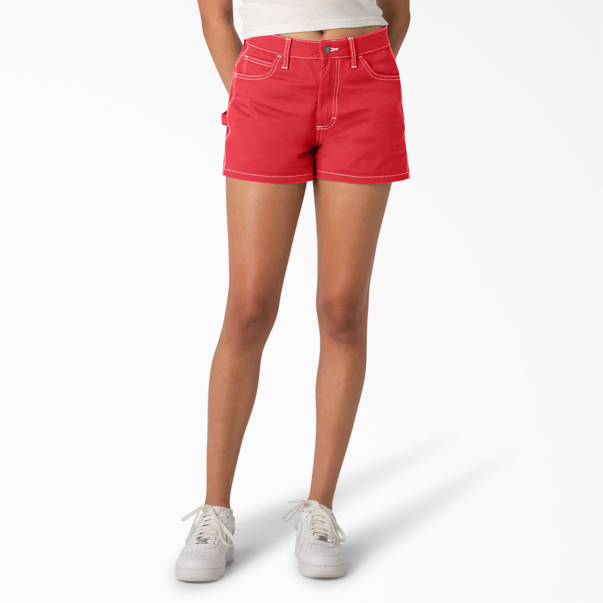 Women s Shorts Work and Casual Shorts Red Dickies US