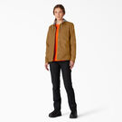 Women&rsquo;s Duck Hooded Shirt Jacket - Brown Duck &#40;BD&#41;