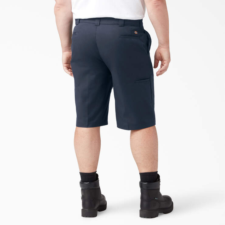 FLEX Cooling Active Waist Regular Fit Shorts, 13" - Dark Navy (DN) image number 5