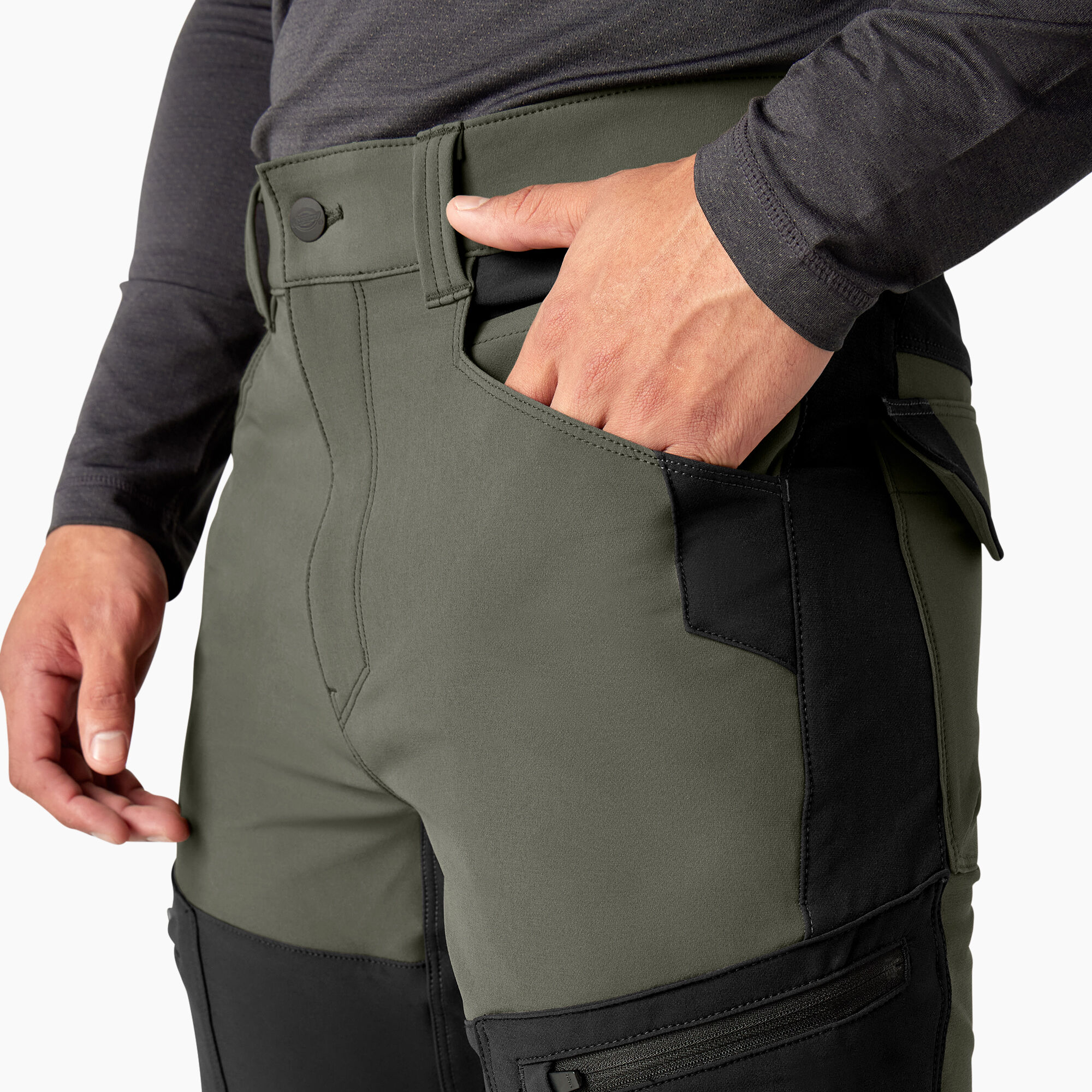 FLEX Slim Fit Double Knee Tapered Pants Dickies US