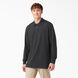 Adult Size Piqu&eacute; Long Sleeve Polo - Black &#40;KBK&#41;