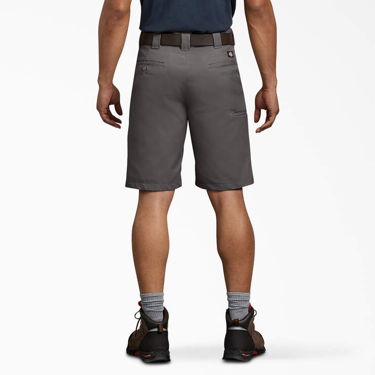 Regular Fit Work Shorts, 11" - Gravel Gray (VG) image number 2