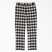 Opening Ceremony Relaxed Fit Tweed 874® Work Pants - Black White Plaid (AWP)