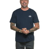 Gas Monkey® Oval Graphic T-Shirt - Navy Blue (NVY)