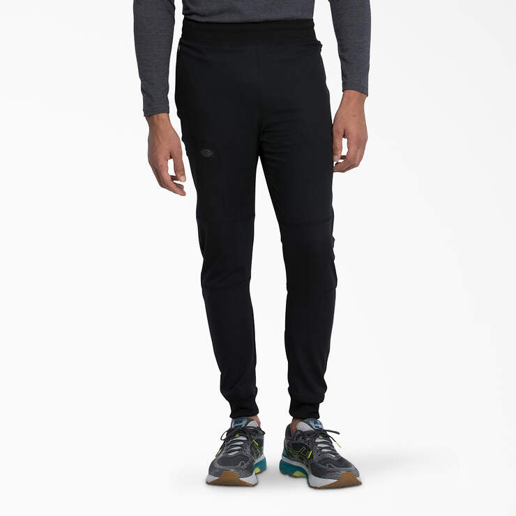 Men's Dynamix Natural Rise Jogger Scrub Pants - Black (BLK) image number 1