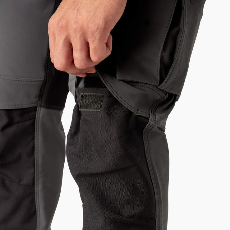 Slim Fit Holster Double Knee Work Pants - Charcoal/Black (GBR) image number 7