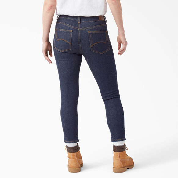 Women&#39;s Perfect Shape Denim Skinny Fit Capri - Rinsed Indigo Blue &#40;RNB&#41;