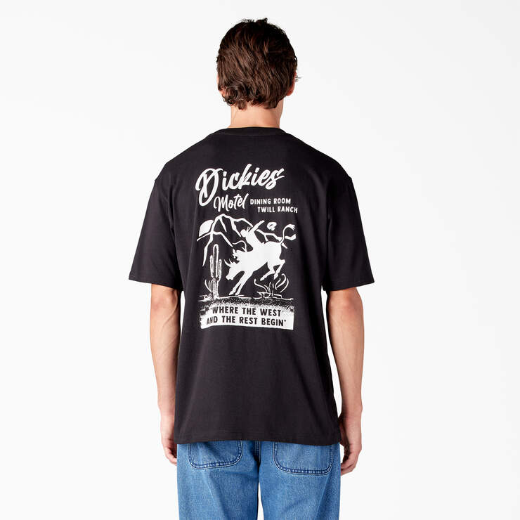 Dighton Graphic T-Shirt - Black (KBK) image number 1