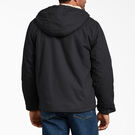Duck High Pile Fleece Lined Hooded Jacket - Rinsed Black &#40;RBK&#41;