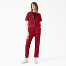 Women&#39;s Cooling Short Sleeve Coveralls - English Red &#40;ER&#41;