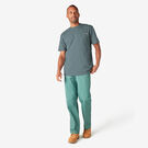 Heavyweight Short Sleeve Pocket T-Shirt - Smoke Blue &#40;BM&#41;