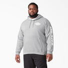 Logo Sleeve Fleece Hoodie - Heather Gray &#40;HG&#41;